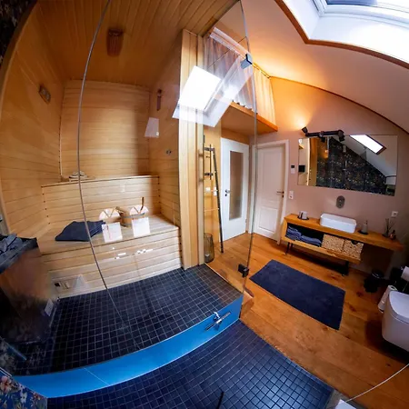 Hexenburgbeidresden Architektenwohnung Mit Privatsauna, Whirlwanne, Kaminofen Und Noch Viel Mehr * Großharthau