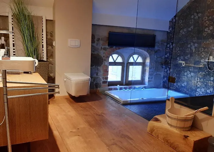 Appartamento Hexenburgbeidresden Architektenwohnung Mit Privatsauna, Whirlwanne, Kaminofen Und Noch Viel Mehr *